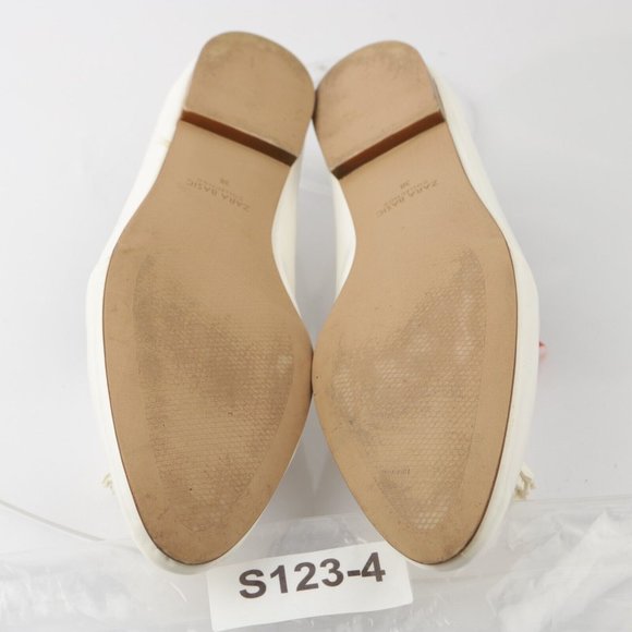 Elegant White Tassel Loafers for Women - Picture 10 of 12